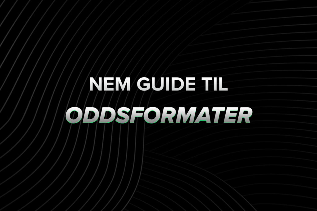 Hvordan fungerer odds? Guide til decimal, brøk og amerikanske odds