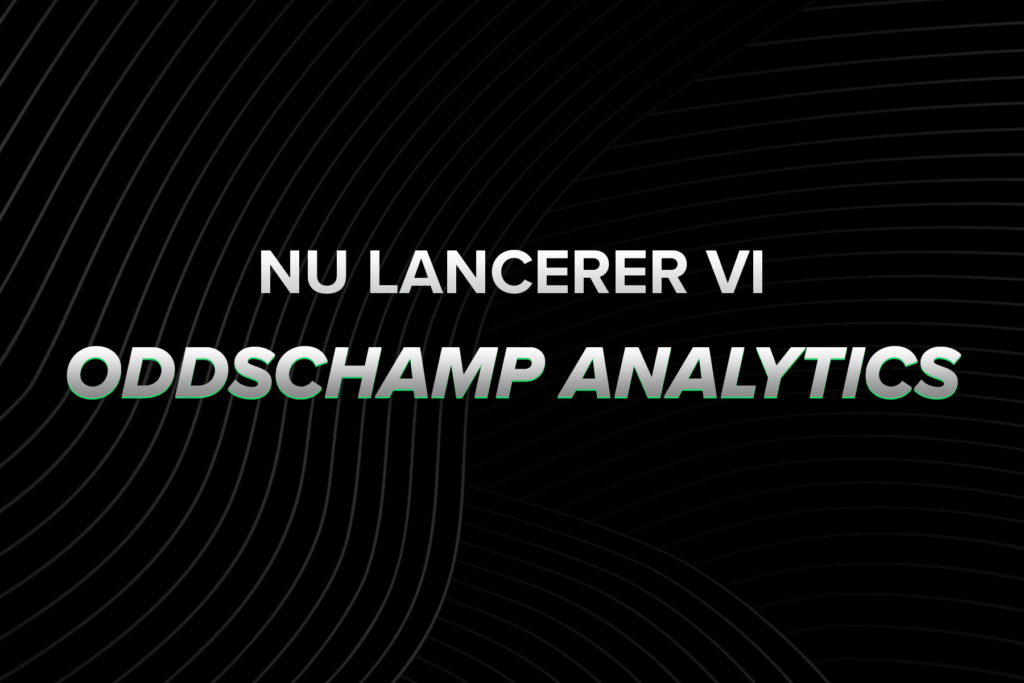 Oddschamp.dk lancerer Oddschamp Analytics - gratis værktøj til betting statistik